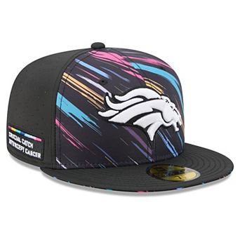 Men's New Era Black Denver Broncos 2026 NFL Crucial Catch 59FIFTY Fitted Hat