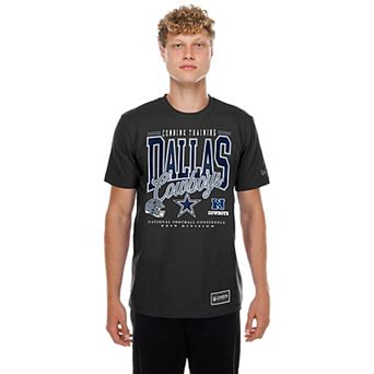 Men's New Era Black Dallas Cowboys Combine Authentic T-Shirt