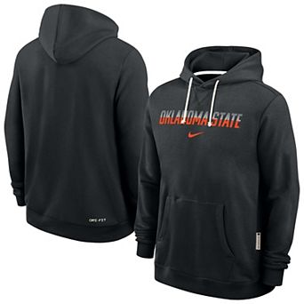 Men's Nike Black Oklahoma State Cowboys 2026 Sideline Standard Issue Dri-FIT Hoodie