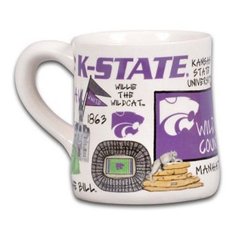 Kansas State Wildcats Icon 20oz. Ceramic Icon Mug
