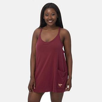 Women's ZooZatz Maroon Virginia Tech Hokies Active Pocketed Skort Dress