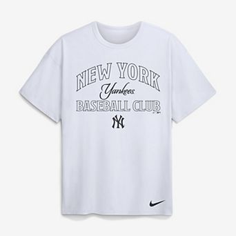 Men's Nike White New York Yankees Max90 Heavyweight T-Shirt