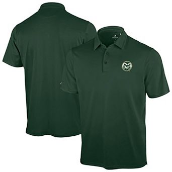 Men's Antigua Green Colorado State Rams Unshakable Solid Polo