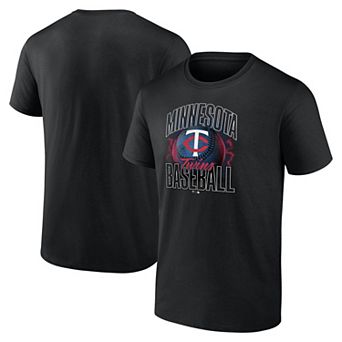 Men's Fanatics Black Minnesota Twins Match Up T-Shirt
