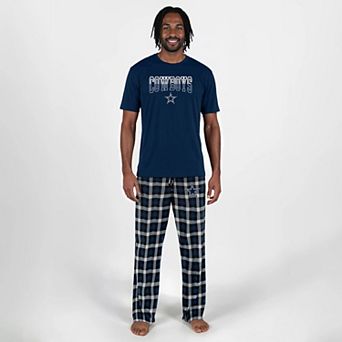 Men's Concepts Sport Navy Dallas Cowboys Highland Sleep Set