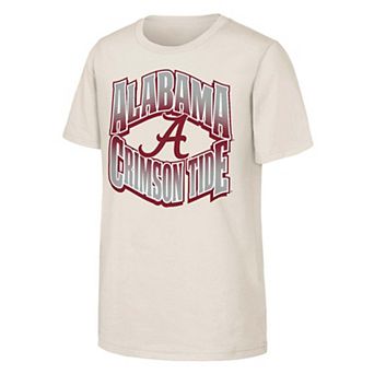 Youth Outerstuff Natural Alabama Crimson Tide Collegiate T-Shirt