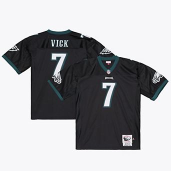 Men's Mitchell & Ness Michael Vick Black Philadelphia Eagles 2012 Authentic Throwback Jersey