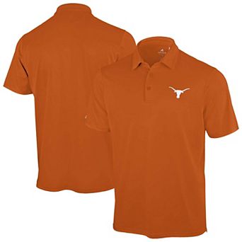 Men's Antigua Texas Orange Texas Longhorns Unshakeable Solid Polo