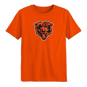 Preschool Outerstuff Orange Chicago Bears Primary Logo T-Shirt