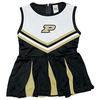 Girls Infant Black Purdue Boilermakers Cheer Jumper