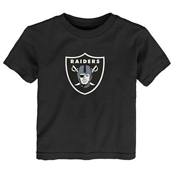 Infant Outerstuff Black Las Vegas Raiders Primary Logo T-Shirt