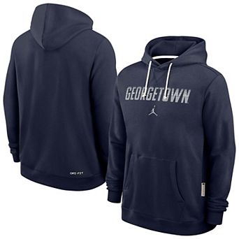 Men's Nike Navy Georgetown Hoyas 2026 Sideline Dri-FIT Hoodie