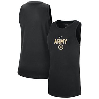 Women's Nike Black Army Black Knights Dri-FIT Tomboy Tank Top