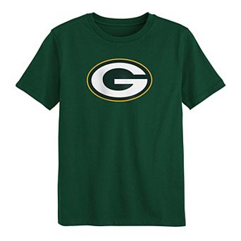 Preschool Outerstuff Green Green Bay Packers Primary Logo T-Shirt