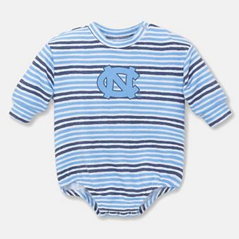 Newborn & Infant ZooZatz Carolina Blue North Carolina Tar Heels Cozy Fleece Bodysuit