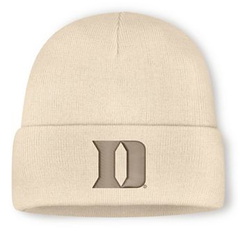 Men's Nike Natural Duke Blue Devils Utility Cuffed Knit Hat