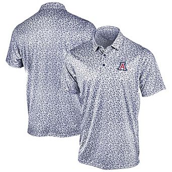 Men's Antigua Navy Arizona Wildcats Flourish Polo