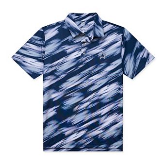 Men's Chubbies Navy Dallas Cowboys Color Blitz Polo