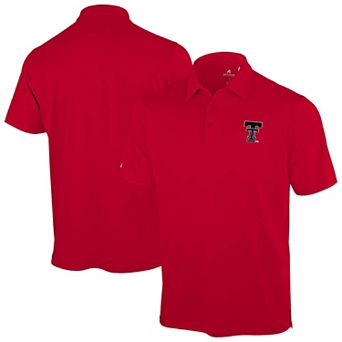 Men's Antigua Red Texas Tech Red Raiders Unshakeable Solid Polo