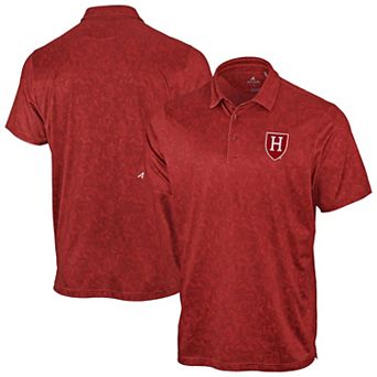Men's Antigua Crimson Harvard Crimson Lush Polo