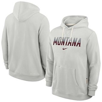Men's Nike Gray Montana Grizzlies 2026 Sideline Dri-FIT Hoodie