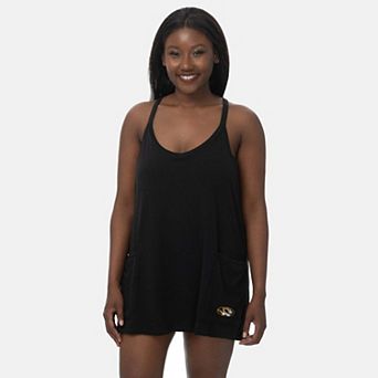 Women's ZooZatz Black Missouri Tigers Active Pocketed Tri-Blend Skort Dress
