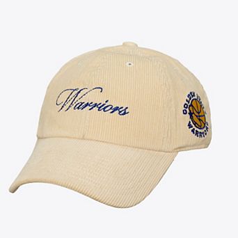 Unisex Mitchell & Ness Cream Golden State Warriors Heritage Hues Corded Strapback Hat
