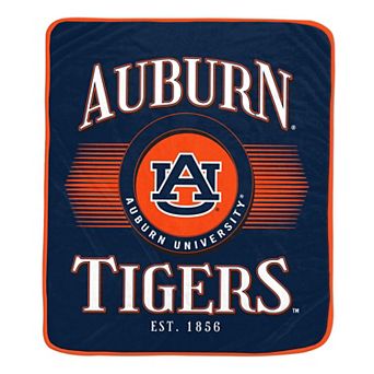 "Pegasus Auburn Tigers Spotlight Arch 60"" x 70"" Ultra Soft Throw Blanket"