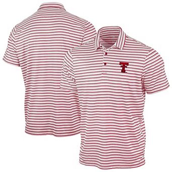 Men's Antigua Red Texas Tech Red Raiders Space Stripe Polo