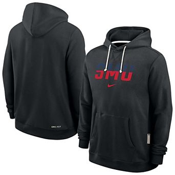 Men's Nike Black SMU Mustangs 2026 Sideline Dri-FIT Hoodie