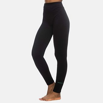 Women's ZooZatz Black Oregon Ducks Fleece Leggings