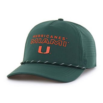 Unisex '47 Green Miami Hurricanes brrr Rope Hitch Adjustable Hat