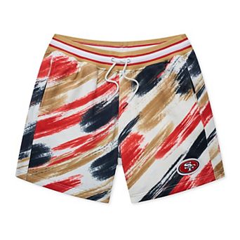 Men's Chubbies Scarlet San Francisco 49ers Color Blitz Comfort Shorts