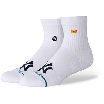 Unisex Stance White New York Yankees Hot Dog Quarter Socks