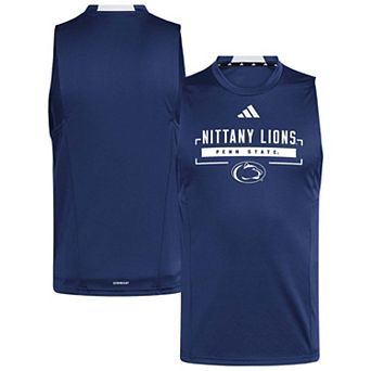 Men's adidas Navy Penn State Nittany Lions D4T Tank Top