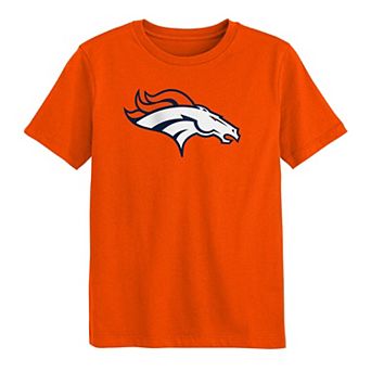 Preschool Outerstuff Brilliant Orange Denver Broncos Primary Logo T-Shirt