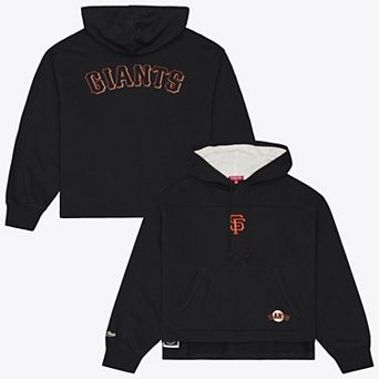 Women's Mitchell & Ness Black San Francisco Giants Retro Roots Pullover Hoodie