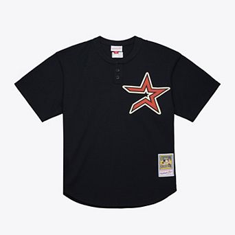 Men's Mitchell & Ness Billy Wagner Black Houston Astros Batting Practice Jersey