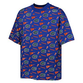 Youth Outerstuff Royal Florida Gators Scramble All Over Print T-Shirt