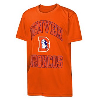 Youth Outerstuff Orange Denver Broncos Retro Collection Swat T-Shirt