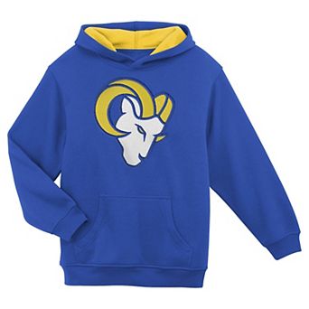 Preschool Outerstuff Royal Los Angeles Rams Prime Fleece Hoodie