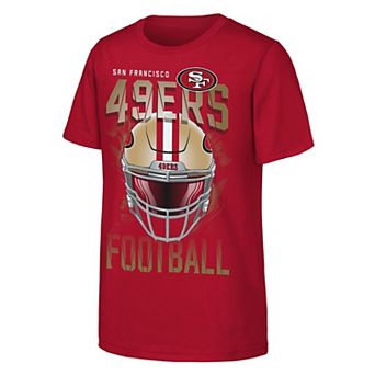 Youth Outerstuff Scarlet San Francisco 49ers Full Gear T-Shirt
