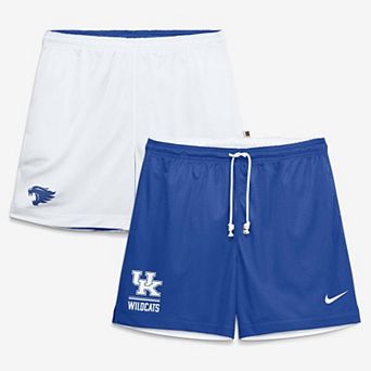 Men's Nike Royal/White Kentucky Wildcats Courtside Reversible Dri-FIT Shorts