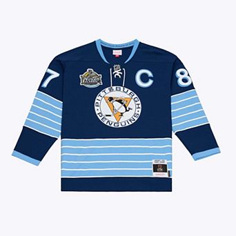 Men's Mitchell & Ness Sidney Crosby Blue Pittsburgh Penguins 2011 Winter Classic Power Play Jersey
