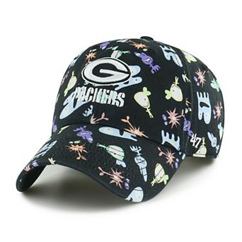 Preschool '47 Black Green Bay Packers Space Critter Clean Up Adjustable Hat