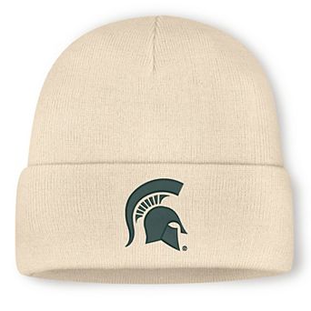 Men's Nike Natural Michigan State Spartans Utility Cuffed Knit Hat