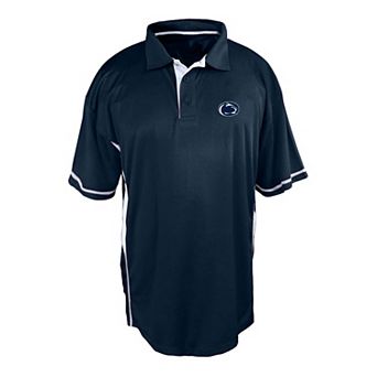 Men's Big and Tall Profile Navy Penn State Nittany Lions Color Block Panel Polo