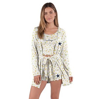 Women's Concepts Sport Heather Gray/Navy Dallas Cowboys Cora Hacci Knit Sleep Set