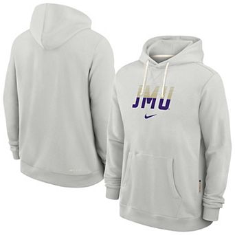 Men's Nike Gray James Madison Dukes 2026 Sideline Dri-FIT Hoodie