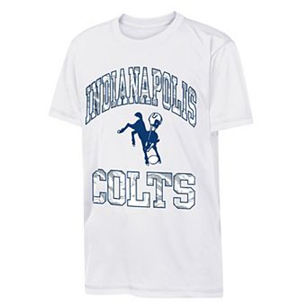 Youth Outerstuff White Indianapolis Colts Retro Collection Swat T-Shirt